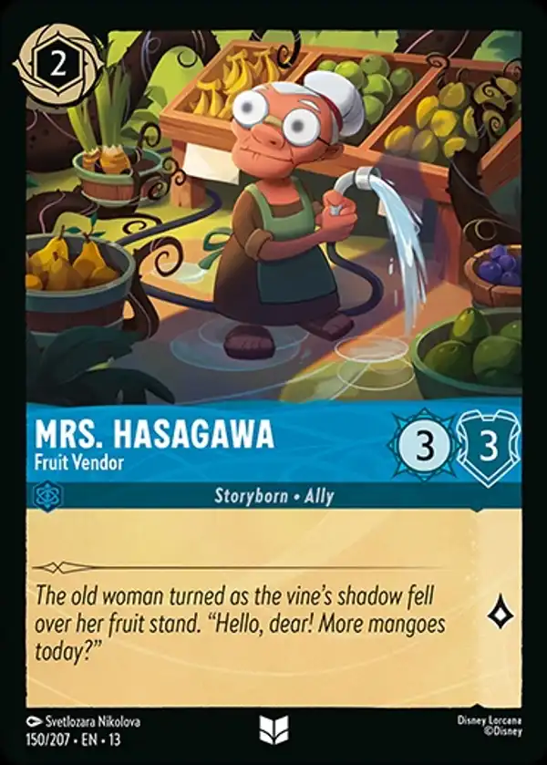 Mrs. Hasagawa - Fruit Vendor