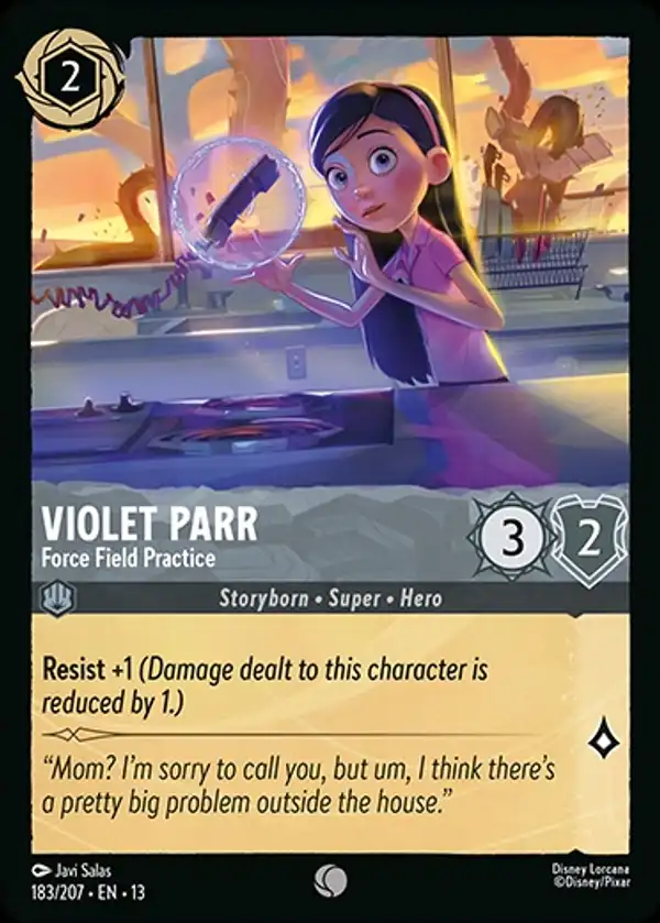 Violet Parr - Force Field Practice