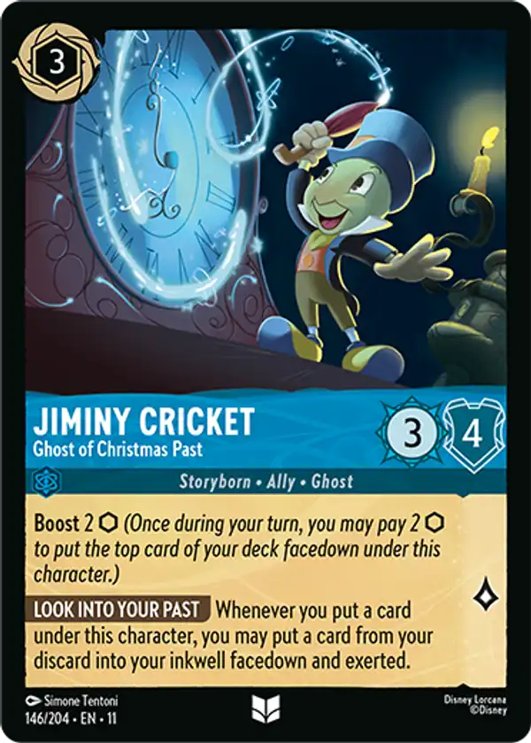 Jiminy Cricket - Ghost of Christmas Past