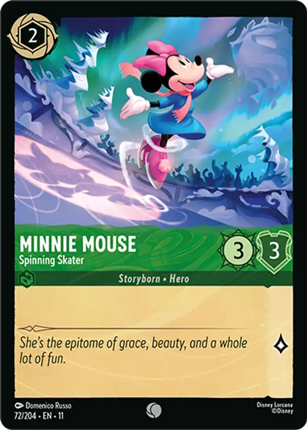 Minnie Mouse - Spinning Skater