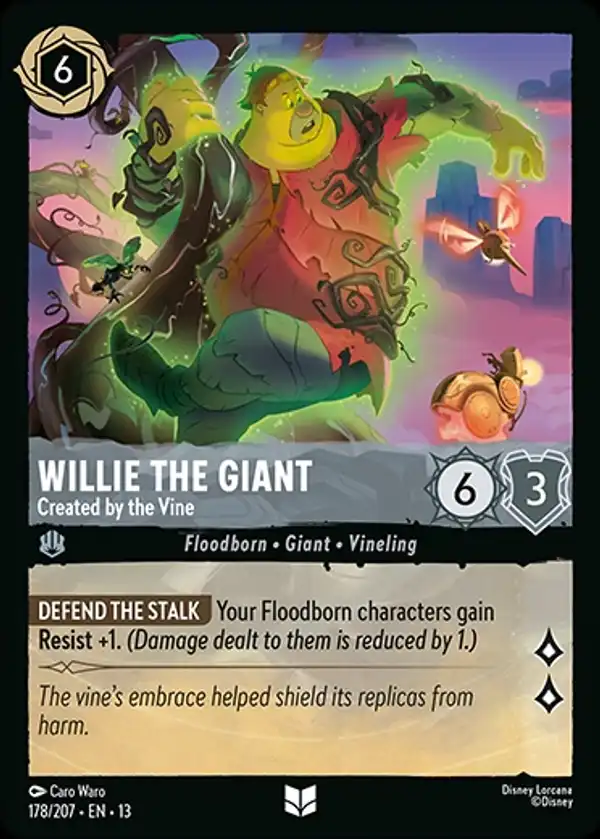 Willie the Giant - Created by the Vine