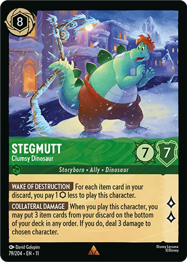 Stegmutt - Clumsy Dinosaur