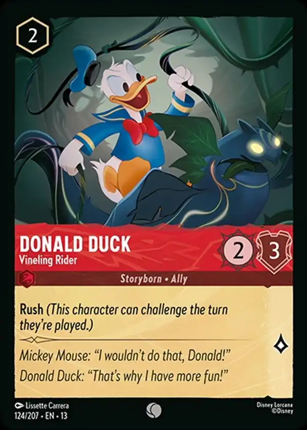 Donald Duck - Vineling Rider