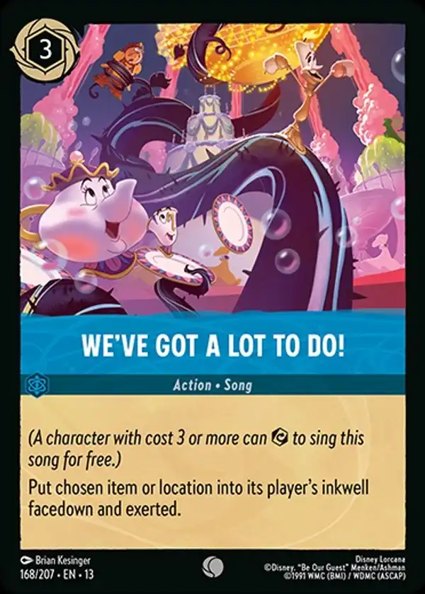 We've Got a Lot to Do!