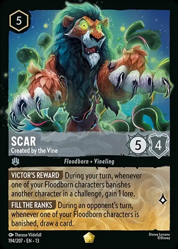 Scar - Created by the Vine