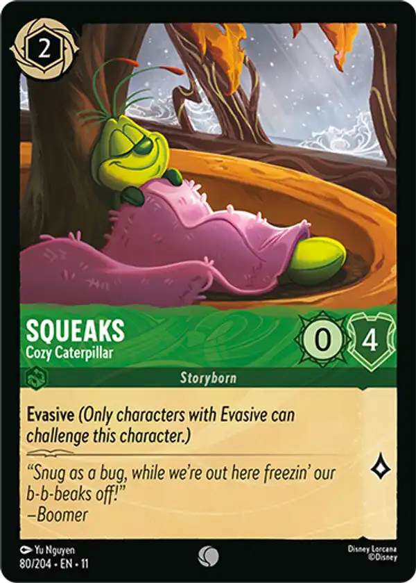 Squeaks - Cozy Caterpillar