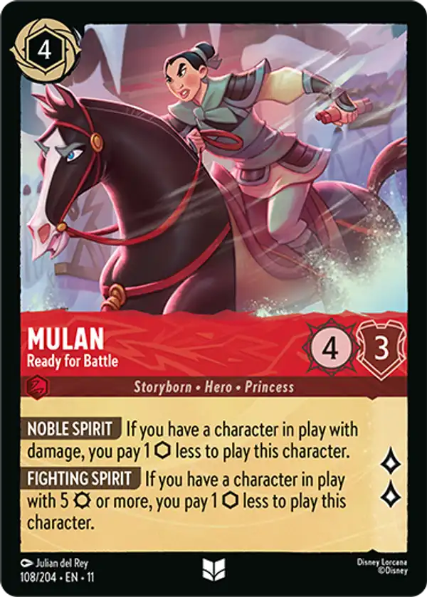 Mulan - Ready for Battle