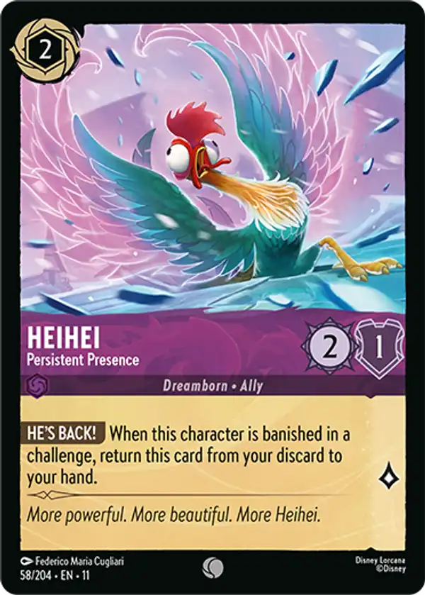 Heihei - Persistent Presence