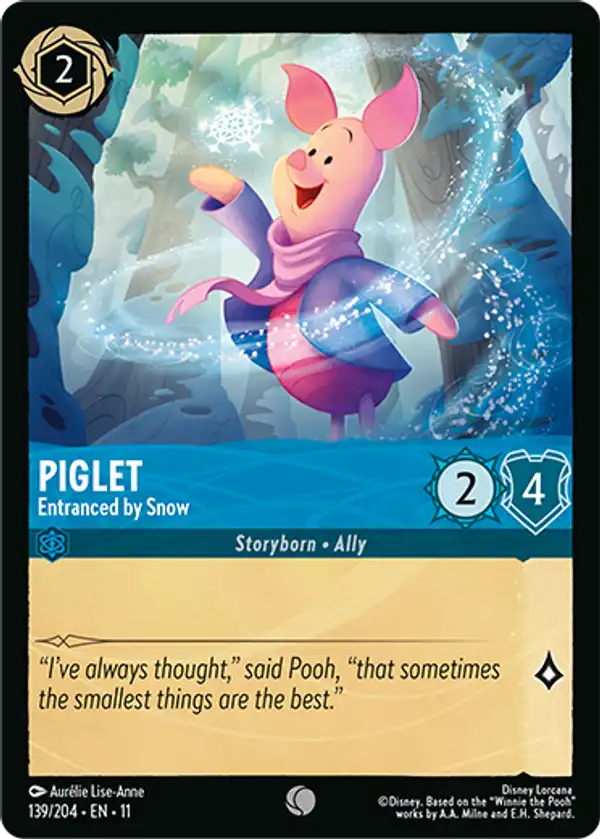 Piglet - Entranced by Snow