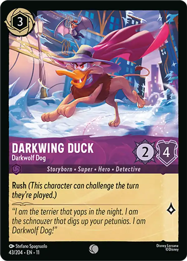 Darkwing Duck - Darkwolf Dog
