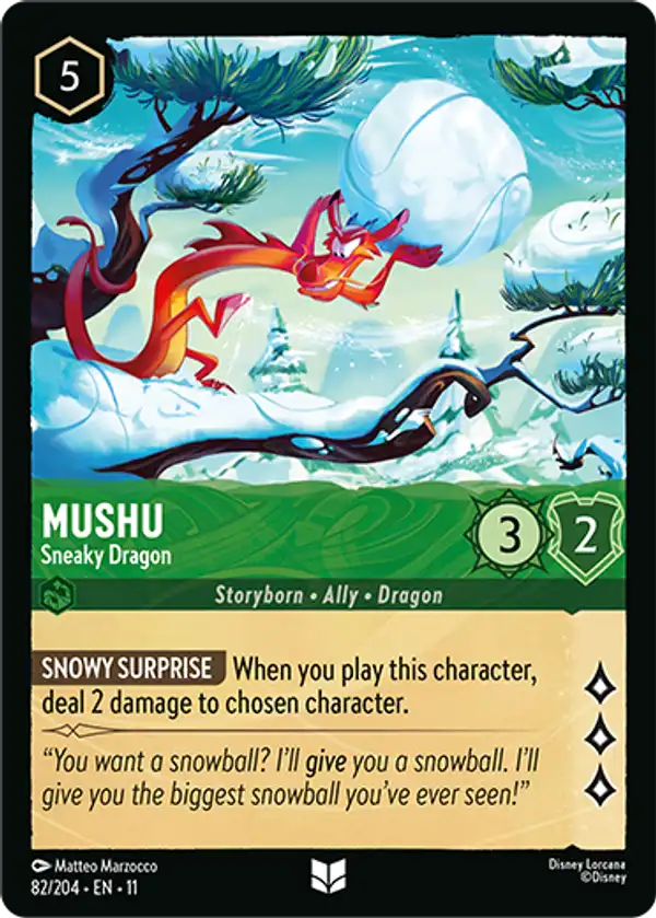 Mushu - Sneaky Dragon