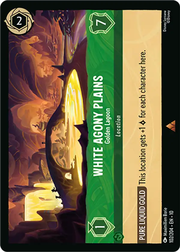 White Agony Plains - Golden Lagoon