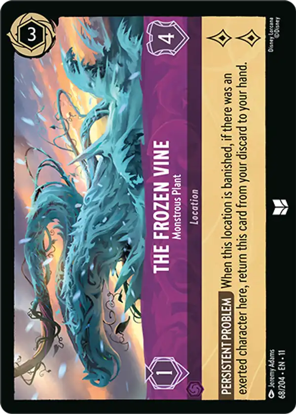 The Frozen Vine - Monstrous Plant