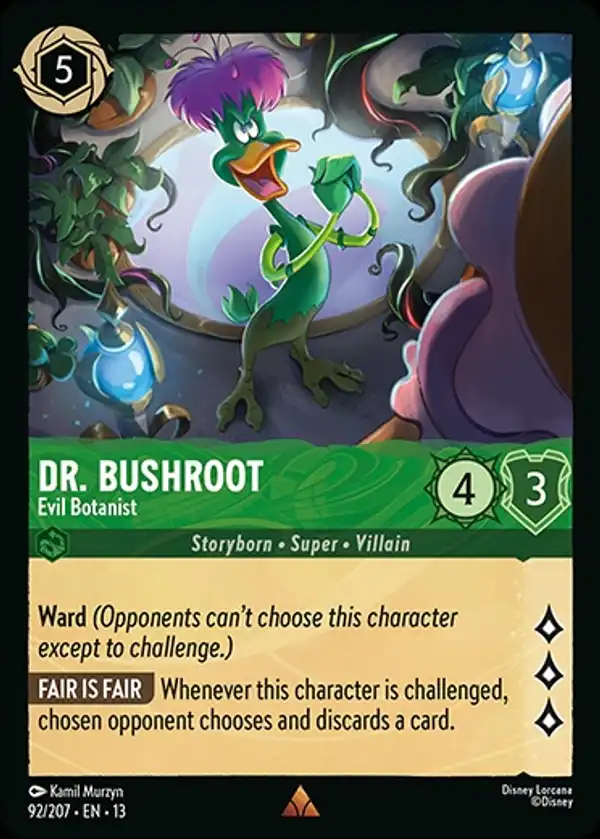 Dr. Bushroot - Evil Botanist