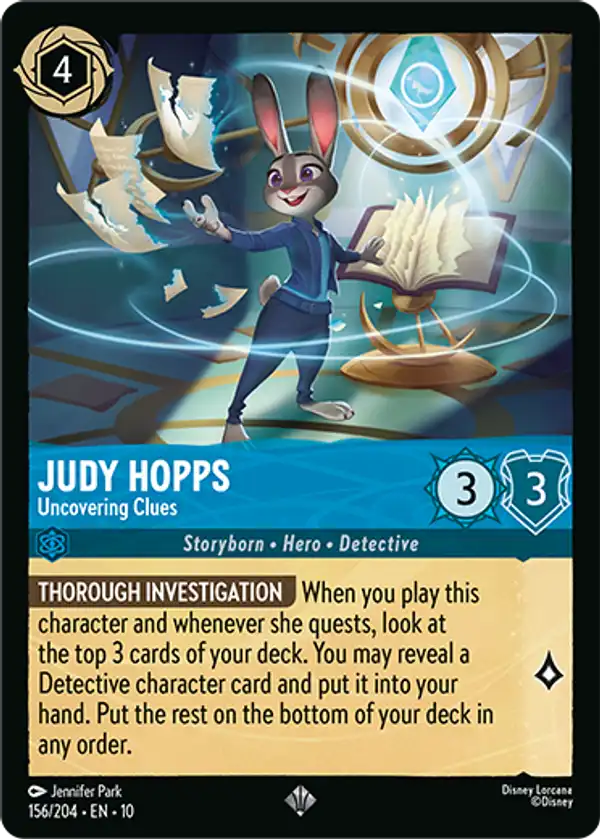 Judy Hopps - Uncovering Clues