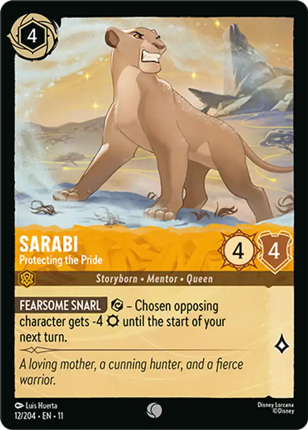 Sarabi - Protecting the Pride