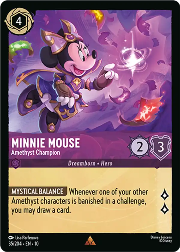 Minnie Mouse - Amethyst Champion