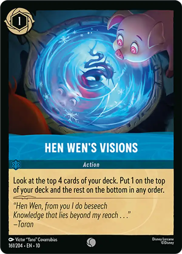 Hen Wen's Visions