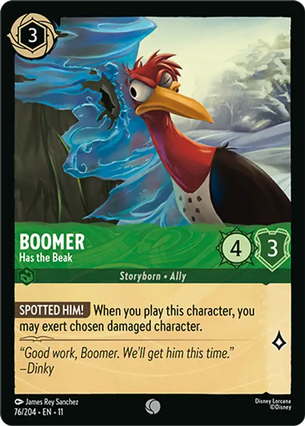 Boomer - Has the Beak