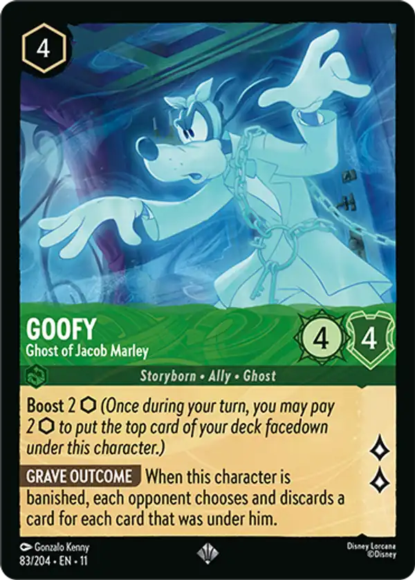 Goofy - Ghost of Jacob Marley