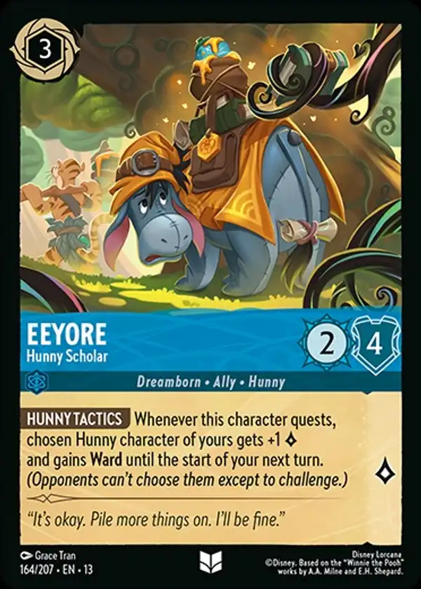 Eeyore - Hunny Scholar